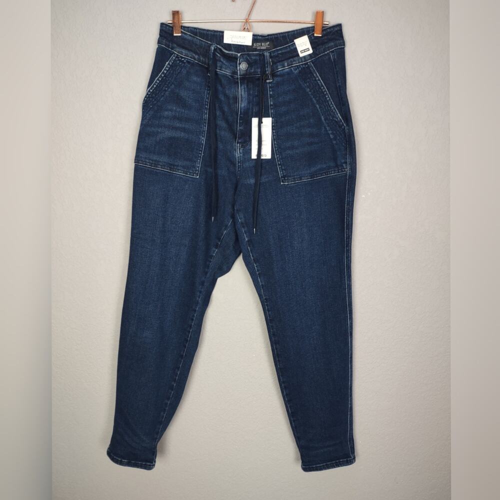 Judy Blue Dark Wash High Rise Jogger Jeans Size 14W - Picture 2 of 16